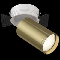 Встраиваемый светильник (Набор) FOCUS S 1x10Вт GU10 / Maytoni C058CL-1WBS