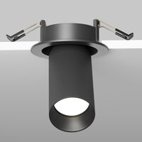 Встраиваемый светильник Artisan GU10 1x10Вт / Maytoni C081CL-01-GU10-B