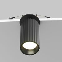 Встраиваемый светильник Calipso GU10 10Вт / Maytoni C110CL-01-GU10-B