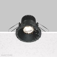 Встраиваемый светильник Zoom 3000K 1x6Вт 60° IP 65 / Maytoni DL034-01-06W3K-B