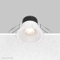 Встраиваемый светильник Zoom 3000K 1x6Вт 60° IP 65 / Maytoni DL034-01-06W3K-W