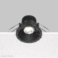 Встраиваемый светильник Zoom 4000K 1x6Вт 60° IP 65 / Maytoni DL034-01-06W4K-B