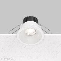 Встраиваемый светильник Zoom 4000K 1x6Вт 60° IP 65 / Maytoni DL034-01-06W4K-W