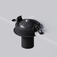 Встраиваемый светильник Focus S GU10 1x10Вт / Maytoni C048CL-01-GU10-B