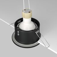 Встраиваемый светильник Zoom GU10 1x10Вт IP 65 / Maytoni DL032-2-01B