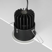 Встраиваемый светильник Zoom 4000K 1x12Вт 60° IP 65 / Maytoni DL034-L12W4K-W