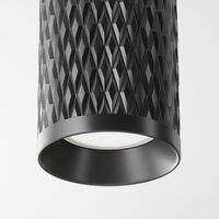 Потолочный светильник Focus Design GU10 1x10Вт / Maytoni C036CL-01B