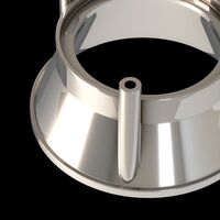 Декоративная рамка-отражатель для накладных светильников серии Alfa LED / Maytoni C064-01CH