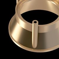 Декоративная рамка-отражатель для накладных светильников серии Alfa LED / Maytoni C064-01MG