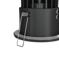 Встраиваемый светильник Zoom 4000K 1x12Вт 60° IP 65 / Maytoni DL034-L12W4K-B
