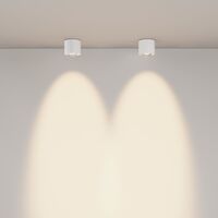 Потолочный светильник Lens 15Вт 3000К 70° / Maytoni C217CL-15W3K-W