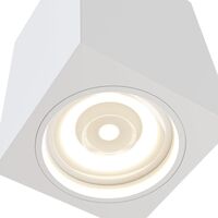 Потолочный светильник Focus GU10 1x10Вт / Maytoni C011CL-01W