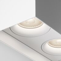 Потолочный светильник Slim GU10 2x50Вт / Maytoni C015CL-02W
