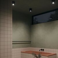 Потолочный светильник Zoom GU10 1x10Вт IP 65 / Maytoni C030CL-01B