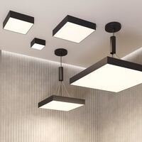 Потолочный светильник Zon 4000K 45W 120° / Maytoni C032CL-45W4K-SQ-B