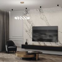 Потолочный светильник Polar GX53 1x12Вт / Maytoni C088CL-GX53-B