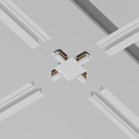 Коннектор Х-образный Unity встраиваемый белый / Maytoni TRA002CX-11W