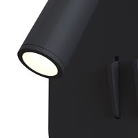 Настенный светильник (бра) Ios 176 3000К 9Вт IP 20 / Maytoni C175-WL-01-6W-B