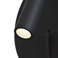 Настенный светильник (бра) Ios 176 3000К 9Вт IP 20 / Maytoni C176-WL-01-6W-B