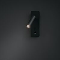 Настенный светильник (бра) Mirax 3000К 3Вт IP 20 / Maytoni C041WL-L3B3K