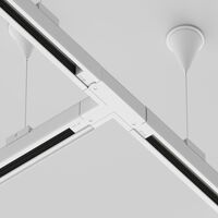 Коннектор Т-образный левый Trinity белый / Maytoni TRA005CT-31W-L