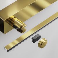 Основание настенное  Wall для блока питания с вводом питания Flarity латунь / Maytoni TRA155CW-BB-BS