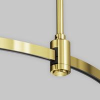 Шинопровод круглый 800 мм Flarity латунь / Maytoni TRX154-R-D800-BS