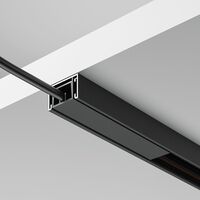 Шинопровод 3м накладной Basity, черный / Maytoni TRX172-113B