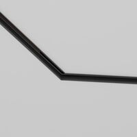 Коннектор угловой 135° Exility встраиваемый под ГКЛ 9,5мм, черный / Maytoni TRA034CLO-42B