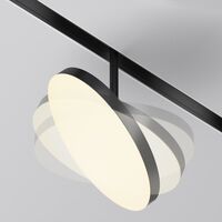 Трековый светильник Plato Exility 3000K 15Вт 120° / Maytoni TR131-2-15W3K-B