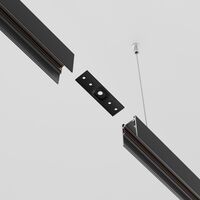 Коннектор прямой Exility накладной черный / Maytoni TRA034C-21B