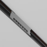 Коннектор прямой 2 шт. Exility встраиваемый серый / Maytoni TRA034C-42S