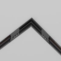 Коннектор угловой Exility встраиваемый под ГКЛ 12,5мм, черный / Maytoni TRA034CL-42.12B
