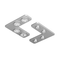 Соединитель угловой для профилей натяжного потолка, 2шт / Maytoni TRA034CL-SC-42S