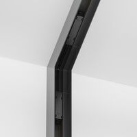 Угловой коннектор внутренний Gravity накладной черный / Maytoni TRX010ICL-21B