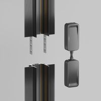 Коннектор питания прямой Radity встраиваемый черный / Maytoni TRA084C-B-12