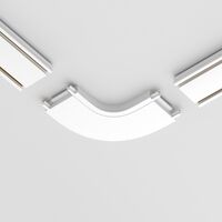 Конектор питания полукруглый Radity белый / Maytoni TRA084CR-11W
