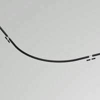 Коннектор радиусный D900 накладной Levity черный / Maytoni TRA184-R900-11B