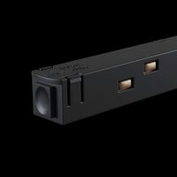 Коннектор питания прямой S35 черный / Maytoni TRA004PC-22B