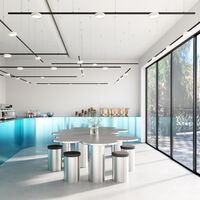 Трековый светильник Zon Levity 2700К 12Вт 100° / Maytoni TR189-1-12W2.7K-B