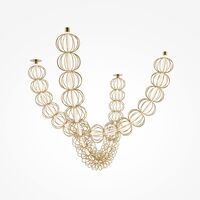 Подвесной светильник Maytoni Golden Cage MOD216PL-L42G3K