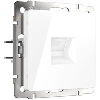 Розетка Ethernet RJ-45 (белая) / Werkel W1181001