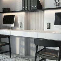 Выключатель двухклавишный (дымчатый) / Werkel W1220004