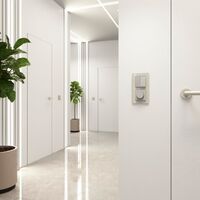 Выключатель двухклавишный проходной (дымчатый) / Werkel W1222004