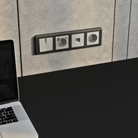 Розетка Ethernet RJ-45 (дымчатый) / Werkel W1281004