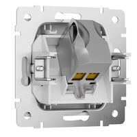 Розетка Ethernet RJ-45 cat. 6A экранированная (белый матовый) / Werkel W5120001