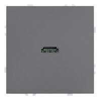 Розетка HDMI Эмили (платиново-серый) / Stekker RST00-5118-10
