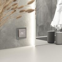 Сенсорный терморегулятор для теплого пола Wi-Fi (дымчатый) / Werkel W1151217
