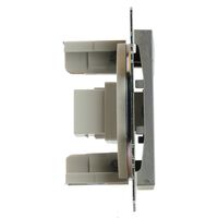 Розетка HDMI Катрин (графит) / Stekker GLS00-7118-06