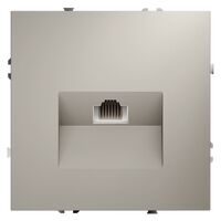 Розетка компьютерная RJ45 кат.6 S70 (кашемир) / Voltum VLS060103
